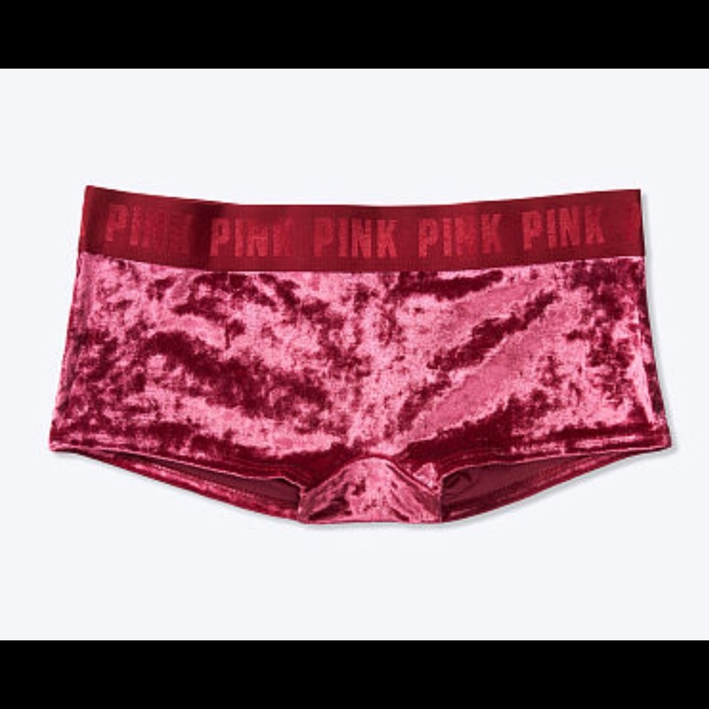 NIB VS PINK VELVET BOYSHORT